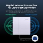 Tenda AC1200 WiFi Access Point | Dual-Band Gigabit Wireless Access Point - Image 4