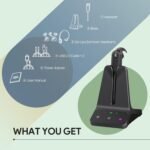 DECT Wireless Headset WH63 E2,Teams Certified,Single Ear(Mono) - Image 2