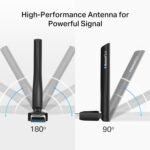 TP-Link USB Bluetooth Adapter for PC, Bluetooth 5.3 USB Long Range Receiver - Image 2