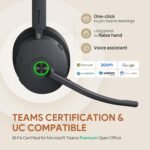 BH74 with Stand ANC Wireless Headset with Microphone for PC - Image 3