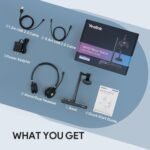 Yealink WH62 Mono Wireless DECT Headset with Microphone for Deskphone PC - Image 2