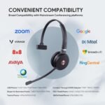 WH62 Mono Wireless DECT Headset for IP Phone & PC - Image 3