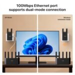 Tenda WiFi Extender N300 WiFi Extender,with Ethernet Port - Image 4