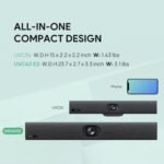 UVC40 E2 4K Conference Room Camera System 8 Mic for Huddle Rooms - Image 2