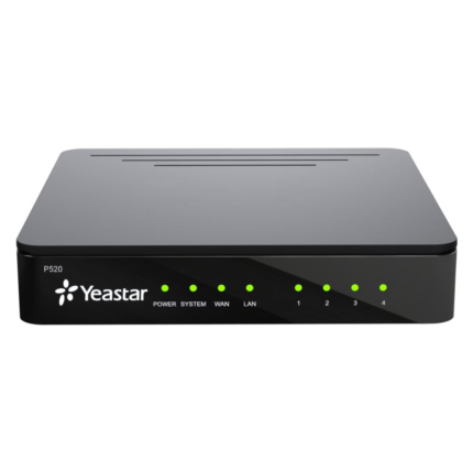 P520 VoIP Enclosure, 4 LAN Ports, LED Indicators System