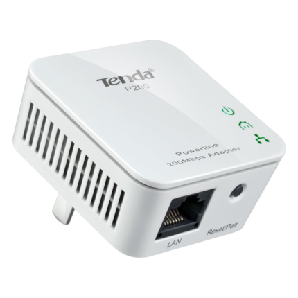 Tenda AV200 Mini Power Line Adapter Starter Kit, up to 200Mbps (P200)