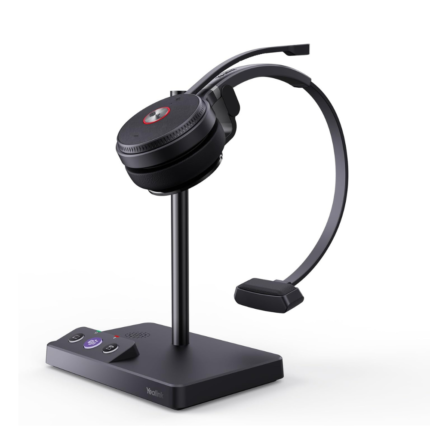 Yealink WH62 Mono Wireless DECT Headset with Microphone for Deskphone PC